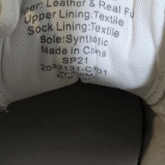 MWL Madewell Sidewalk Low-Top Sneakers Leather and Calf Hair Lace-up Size 9 - Picture 10 of 10